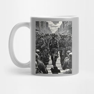 Valor in Uniform: Honoring the Military Mug